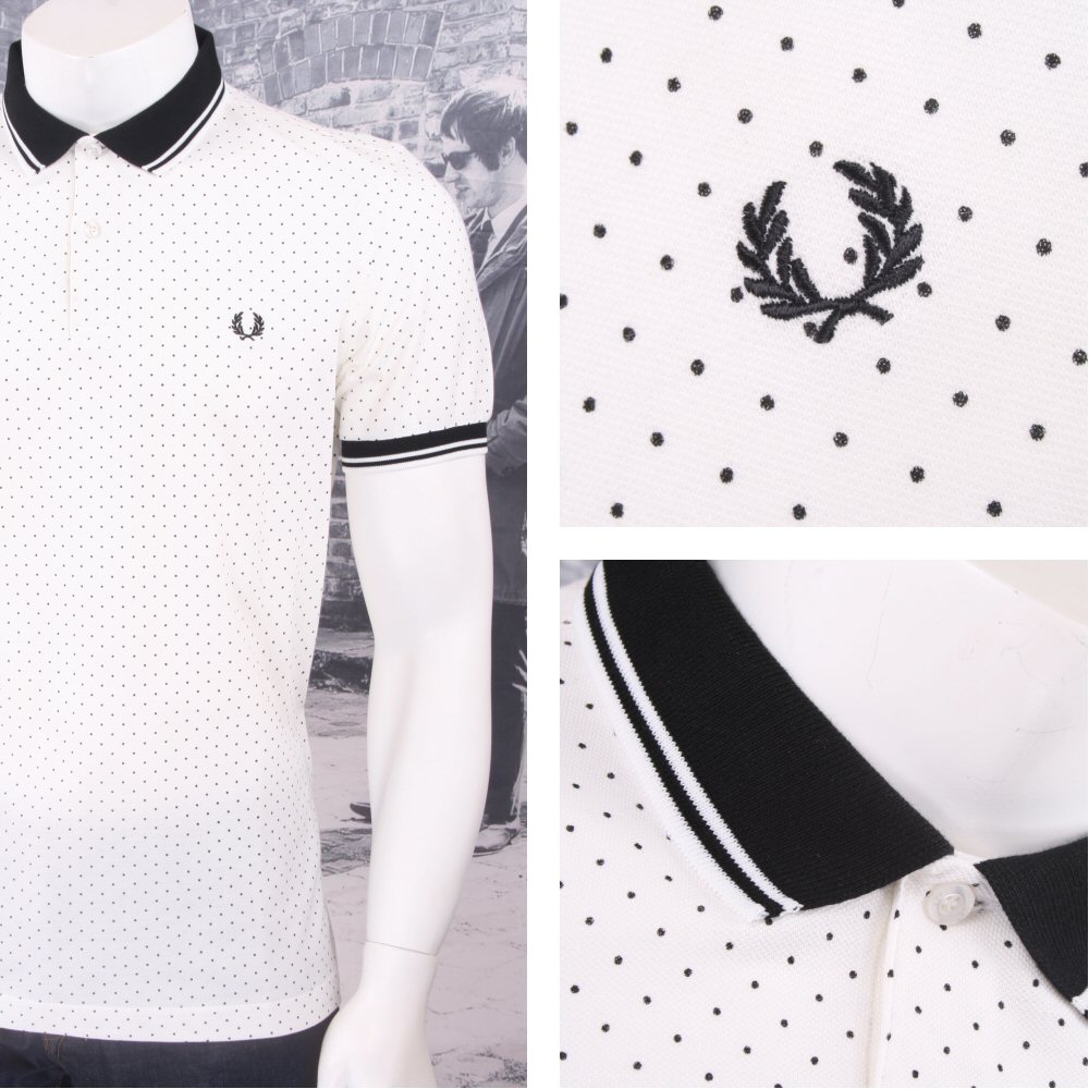 Fred perry hotsell polka dot polo